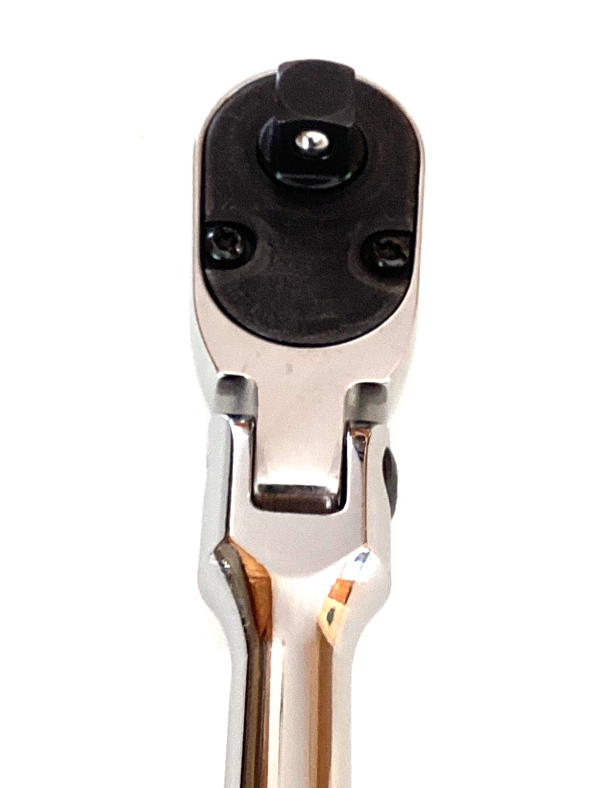 Snap On 3/8" Drive Dual Bent Handle Flex Head Chrome Ratchet FBF80A NEW