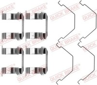 Quick Brake 109-1158 ZubehöR Kit,Scheibenbremsbelag FüR Ford,Ford Asien &