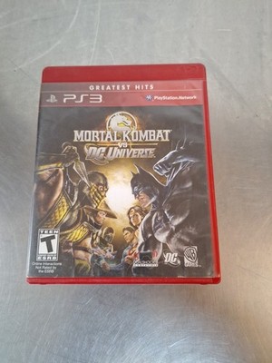 PS3 Mortal Kombat vs. DC Universe (Sony PlayStation 3, 2008) Greatest Hits 
