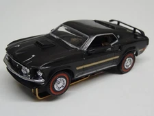 AURORA TJET  NU-RORA 69 MUSTANG MUSTANG MACH 1 IN BLACK WITH GOLD STRIPES