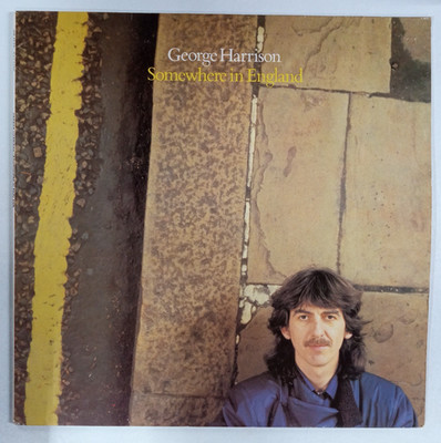 George Harrison: Somewhere In England Lp German Import W/ORIGINAL INNER SLEEVE!!