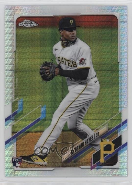 2021 Topps Chrome Prism Refractor Ke'Bryan Hayes #191 13rw
