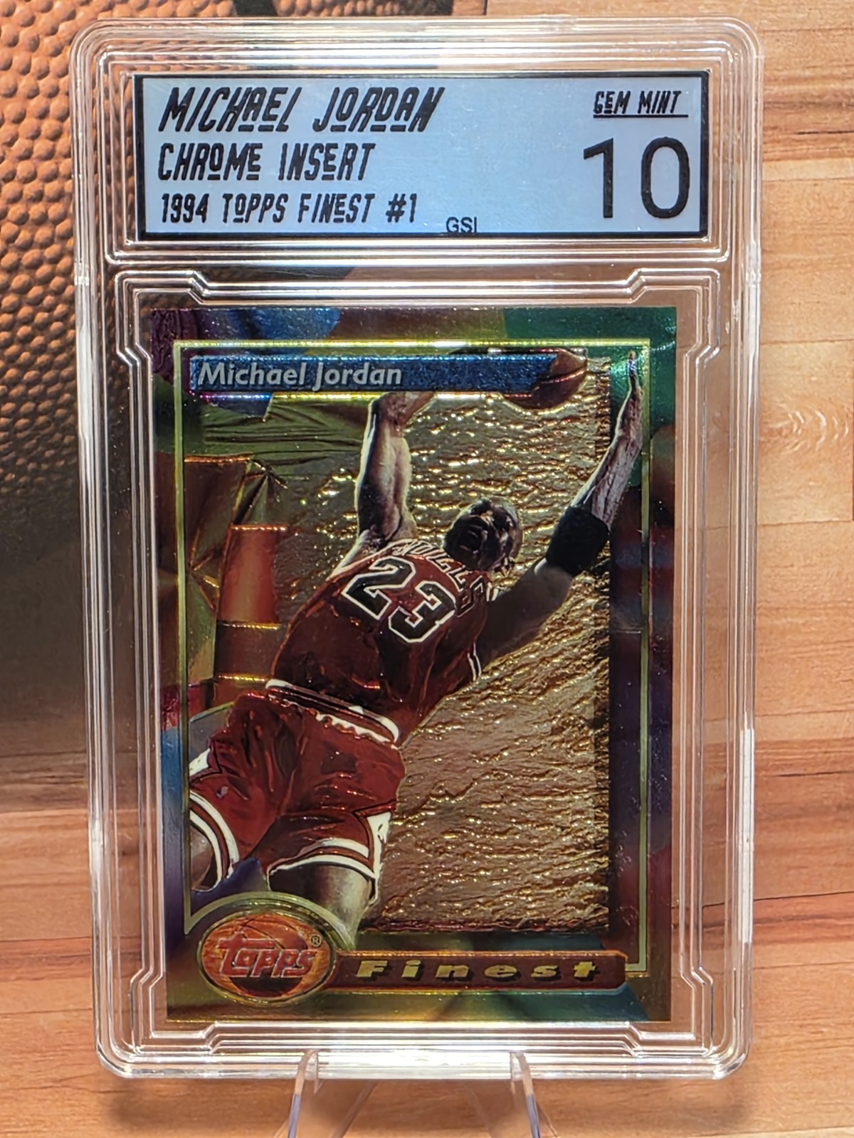 1993-94 Topps Finest - Michael Jordan #1