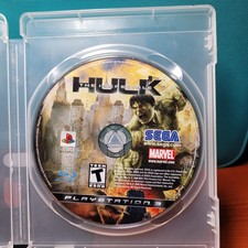 The Incredible Hulk (Sony PlayStation 3, 2008) Disc Only