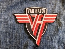 Van Halen Shield Logo 4 x 3.5 Inch Iron On Patch