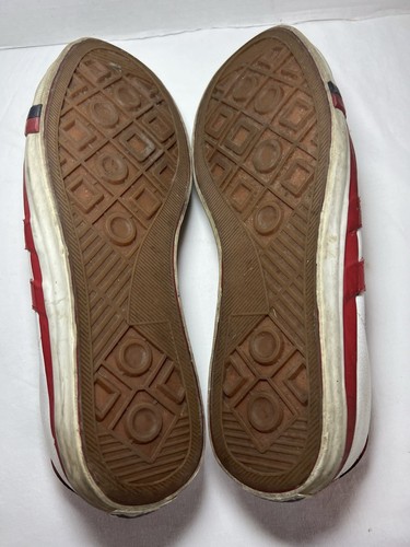 Vintage 1970s Pro Keds Mens sneakers 12 white/Red stripe Vintage Collectible - Picture 5 of 7