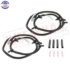 2x Front ABS Wheel Speed Sensor Wire Harness LH & RH For Cadillac CTS Chevrolet