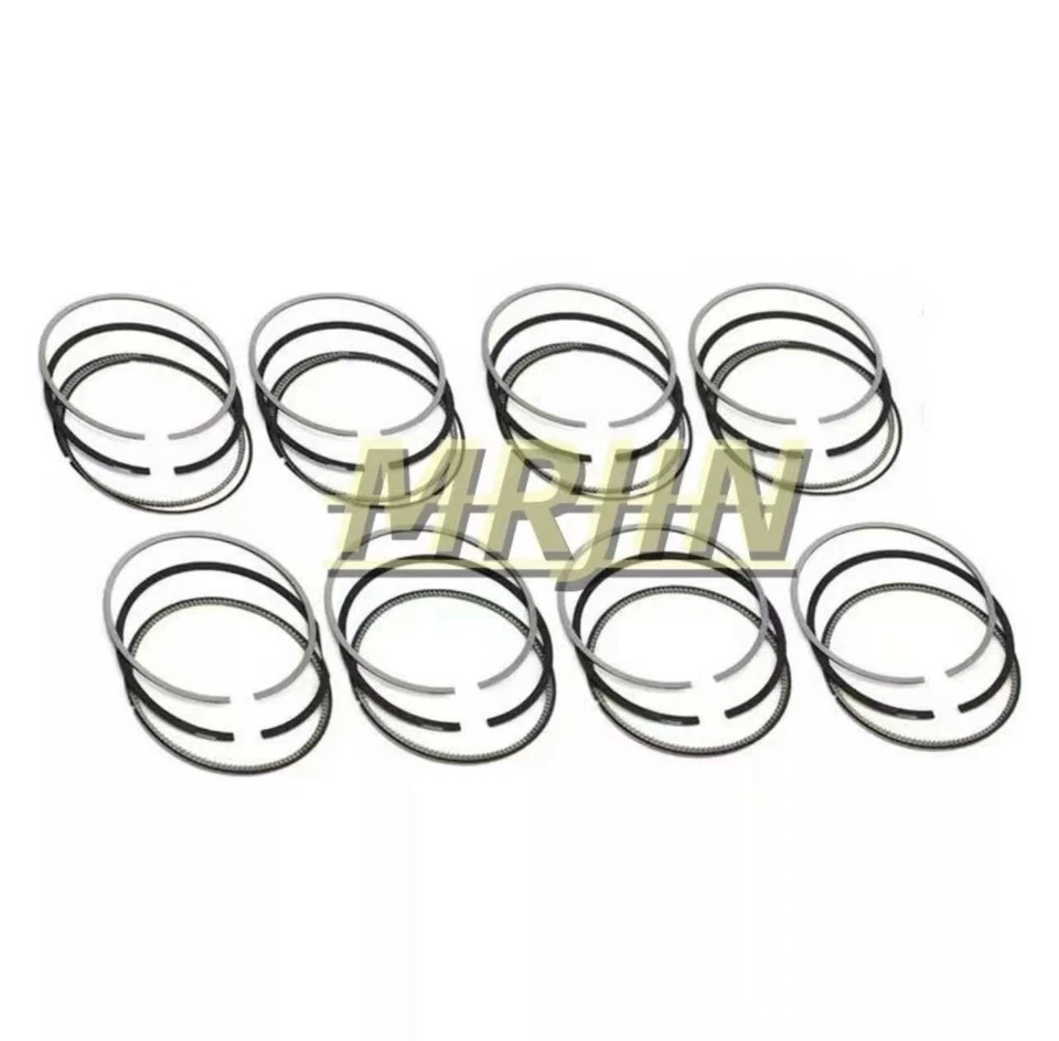 Engine 92mm 8x Piston Rings Set STD Mahle For Ferrari F430 Maserat Spider F136E - Image 2 of 4