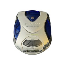 Vintage Kenwood DPC-792 CD Player Portable Walkman Y2K Blue Bass Boost Works