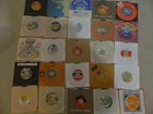 Lot of 50 records 45's from 1970's Elvis, Stones, Cameo, Wings, Chicago, Climax
