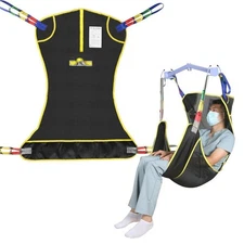 Universal Full Body Patient Lift Sling, Patient Lift Medical Sling Medium