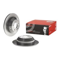 2X Brembo Bremsscheiben 302Mm Voll Hinten Passend FÜR Hyundai Grand Santa KIA