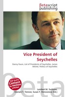 Lambert M. Surhone (U. A.) | Vice President Of Seychelles | Taschenbuch (2026)