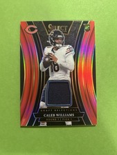 2024 Select Draft Selections Caleb Williams #DSM-CWS RC Red Blue Prizm MEM