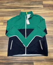 NEW RLX Ralph Lauren Men's TNL Tour Golf Green/Blue Full Zip Jacket XXL MSRP$228