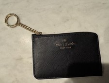 Kate Spade Cameron medium l-zip card holder Black Wallet