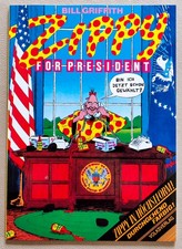 Bill Griffith "Zippy for President" [Volksverlag] ✨1. Edizione 1984✨