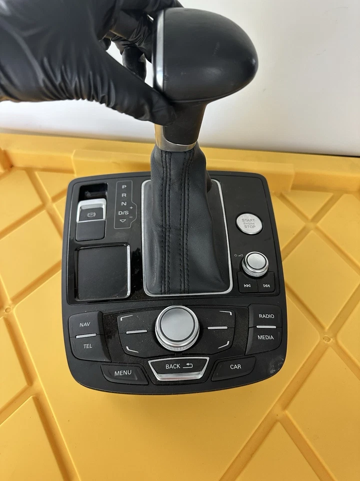 Audi A6 2015 navegación radio panel central selector almohadilla embellecedor 4G1919610C OEM Foto 3 de 4