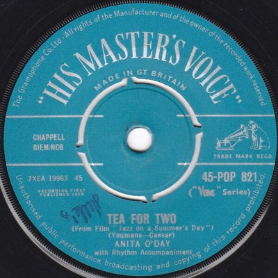 Anita O'Day - Tea For Two / Sweet Georgia Brown (VINYL)
