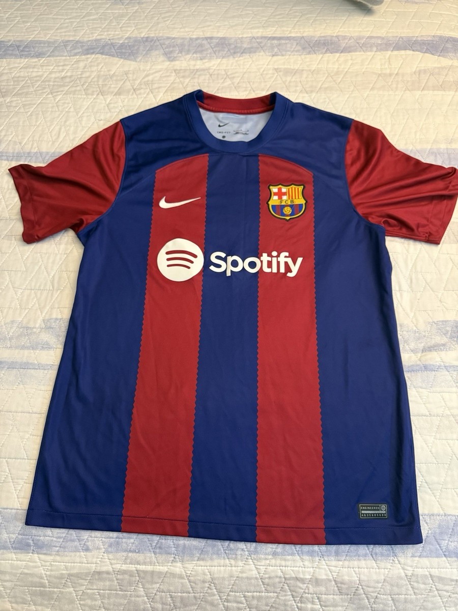 FC Barcelona 22/23 Home Jersey Nike Men's M - Authentic - Minor