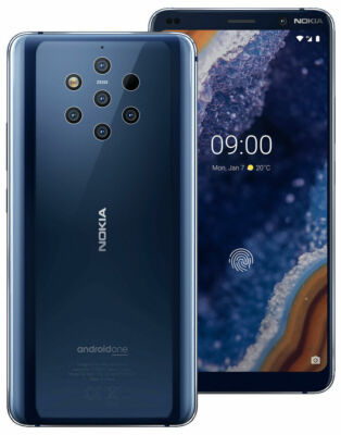 Nokia 9 PureView - 128GB - Mitternachtsblau (Ohne Simlock) (Dual SIM)