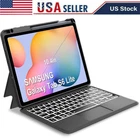 Touch Backlit Keyboard Case for Samsung Galaxy Tab S6 Lite 10.4" 2024/2022/2020