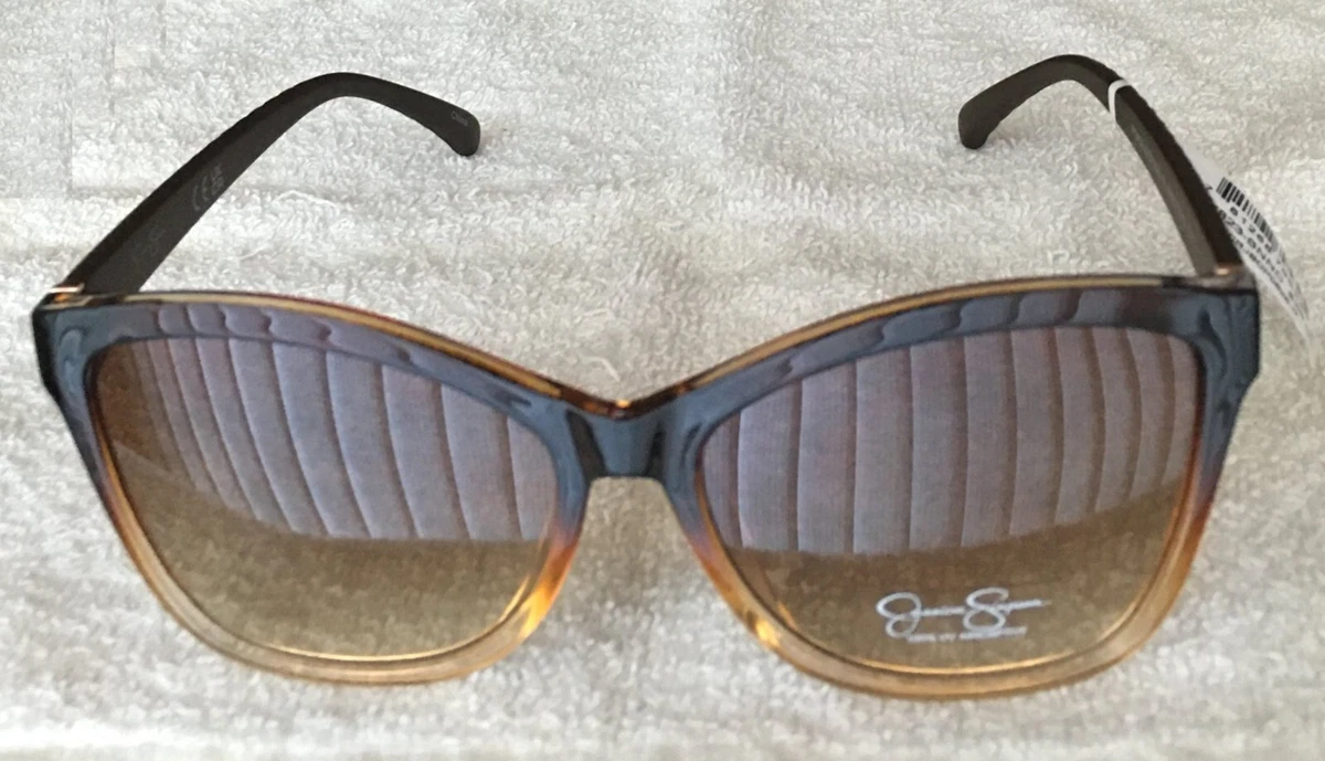 NWT Jessica Simpson Cat Eye brown sunglasses Jessica Simpson Gold Brown Sunglasses for Women for sale | eBay main image 3