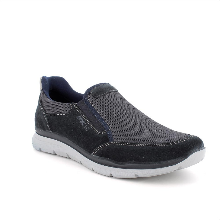 МОКАСИНЫ-СЛИПОНЫ ENVAL SOFT SCARPE UOMO 7725411 BLU MEMORY DAL 40 AL 45 НОВЫЕ