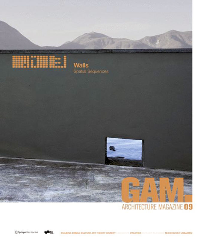 Thumbnail - Gam.09 - Walls: Spatial Sequences | Graz | Deutsch | Taschenbuch | 264