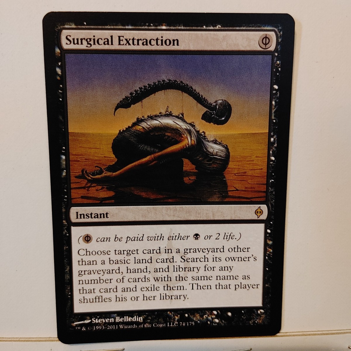 mtg cards like surgical extraction Surgical Extraction [DYN122] (Dynasty) Rainbow Foil – TokenMTG