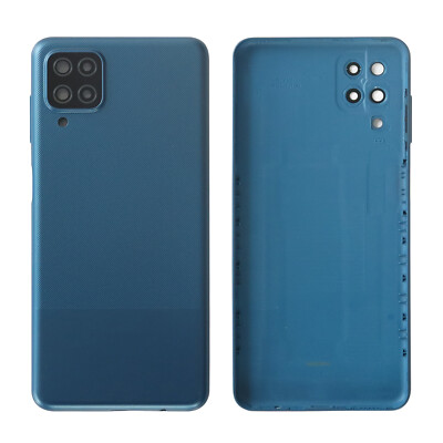 Back Battery Cover Rear Door For Samsung Galaxy A12 SM-A125U + Camera Lens New