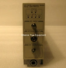 Agilent / HP 70810B, Lightwave Section, 6 MONTH WARRANTY!