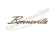 Triumph Bonneville Script Logo Toolbox Waterslide Decal 650 (1) PN# 60-0680 T...