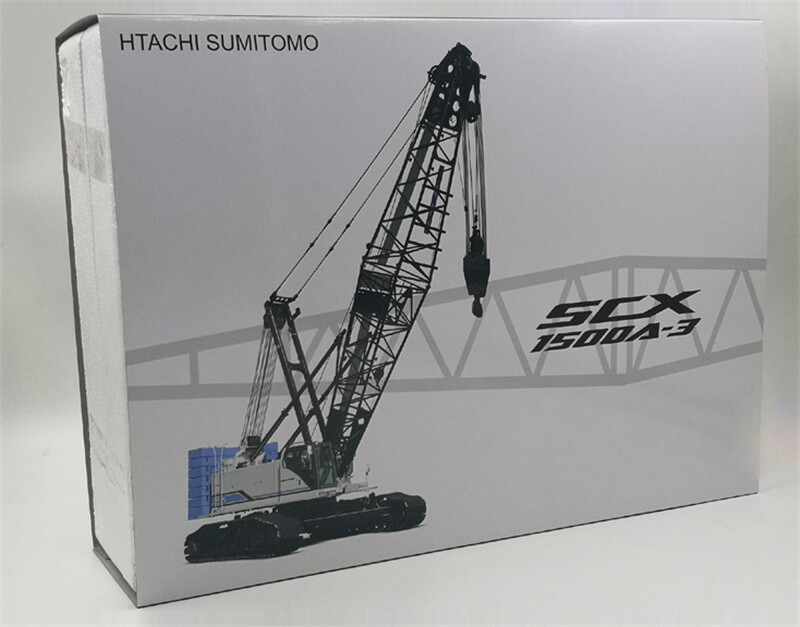 HITACHI FOR SUMITOMO SCX1500-3 Crawler crane 1/50 DIECAST HITACHI FOR SUMITOMO SCX1500-3 Crawler crane 1/50 DIECAST
