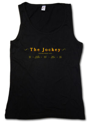 THE JOCKEY II DAMEN TANK TOP Shameless Bar UK Alibi Pub Frank Room Gallagher