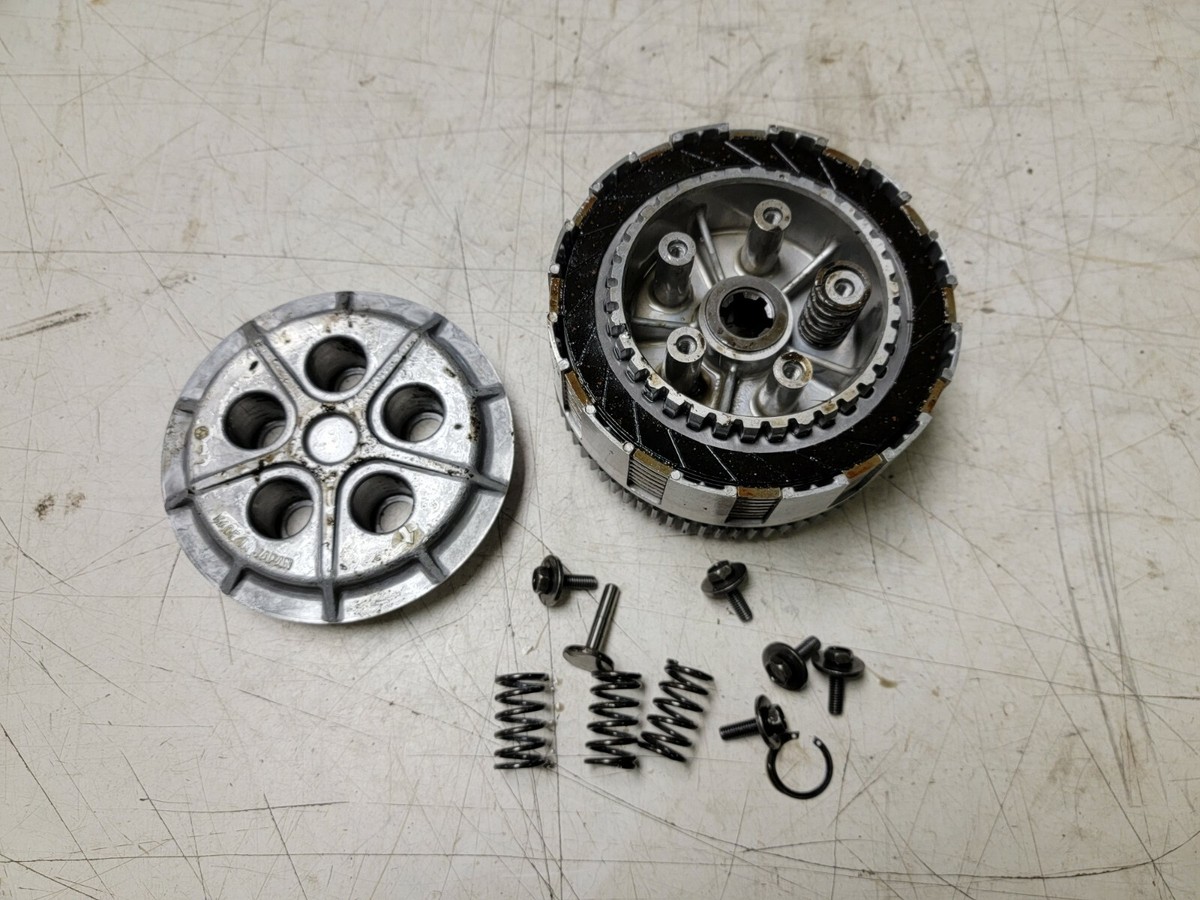1982 Kawasaki KLT 200 3 Wheeler Clutch Basket and Pressure Plates