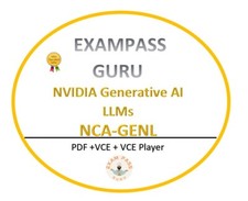 NCA-GENL Nvidia Generative AI LLMs Exam 95 QA JANUARY UPDATES