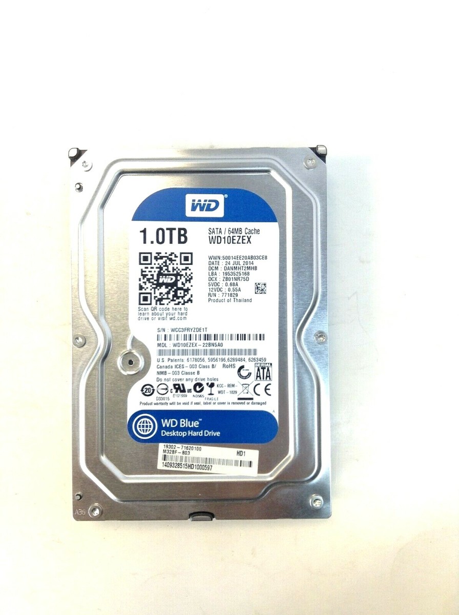 Western Digital WD10EZEX 1TB 7200RPM 3.5