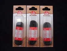 3 Pairs KIWI Outdoor Shoe Laces Round Black-Olive 45" (114 cm) 