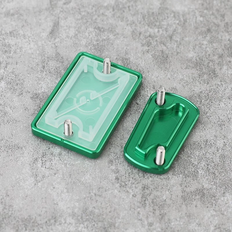 Tapas de depósito de líquido de frenos delantero trasero para KAWASAKI KLX140 KLX 140L/G/R/RF Foto 4 de 4