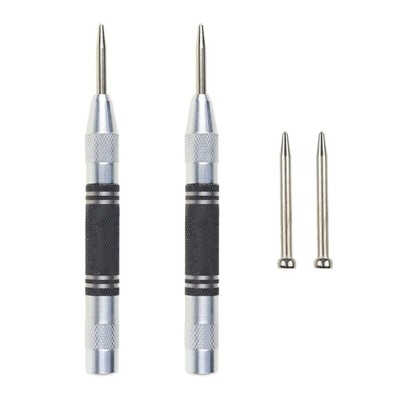 2Pcs Heavy Duty Automatic Center Hardened Steel Automatic Center