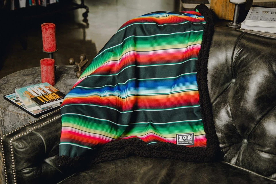 DIXXON FLANNEL  BLANKET "LOW LOW" 60"W X 72"L - Image 3 of 3