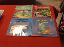 Lot Of 4 Scholastic Books - Children's Hugely Black Lagoon Magic School Bus