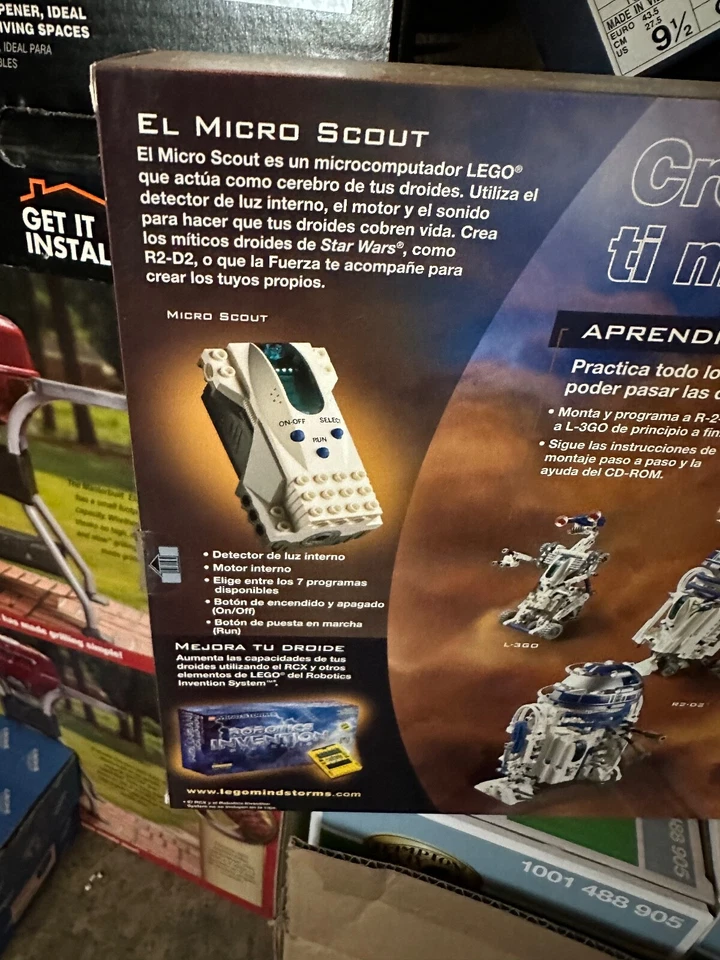 NEW RARE LEGO 9748 MINDSTORMS DROID DEVELOPER KIT SPANISH VERSION - Image 4 of 4