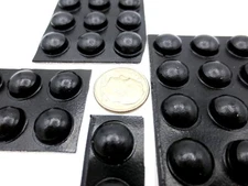 Stick on Rubber Feet for Computer Laptop Electronics Kitchen Appliance 7/16" Pad