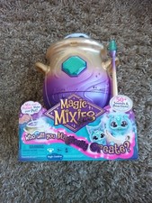 magic mixies magical misting cauldron with interactive 8  pink plush toy-new