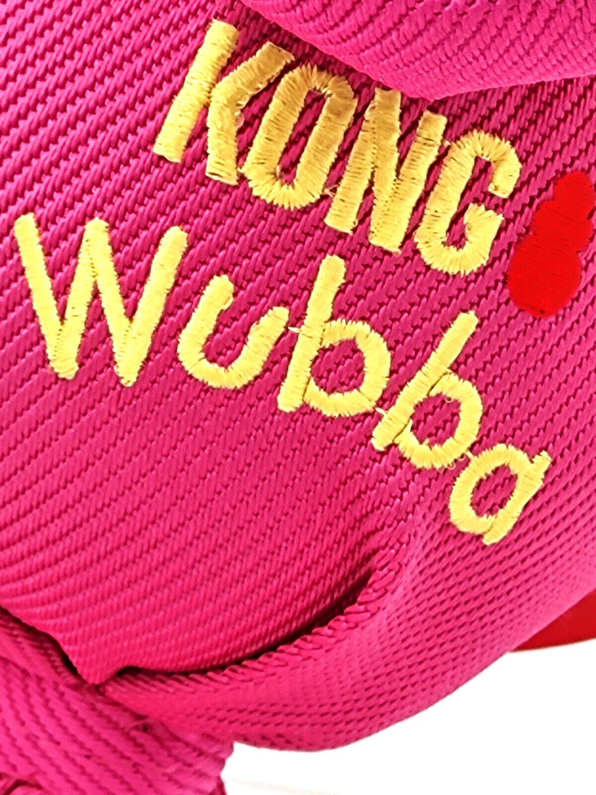 Kong Wubba Friends Ballistic XL Hippo Squeaky Dog Fetch & Tug Toy