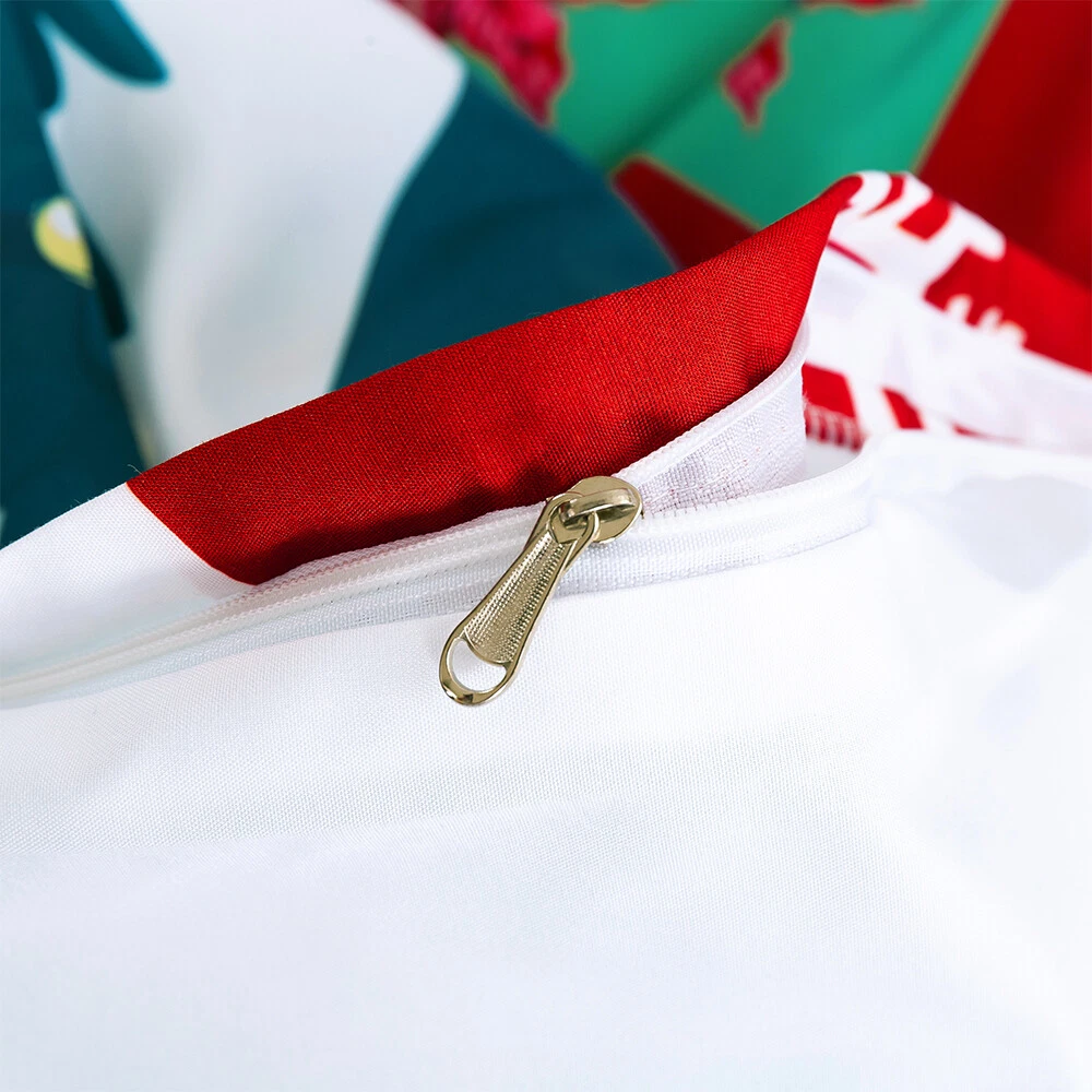 3D Christmas Trees Snowflake Bedding Set | Christmas Gift | Christmas Decor