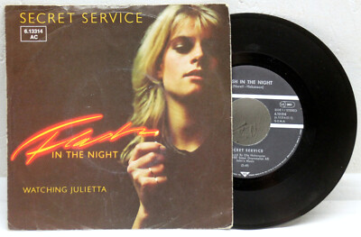 7'' Vinyl - SECRET SERVICE - Flash In The Night