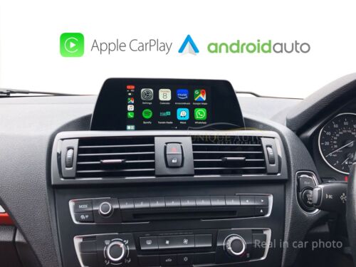 Wireless Apple CarPlay Wired Android Auto BMW X1 6.5" 17-19 NBT EVO - Picture 1 of 10